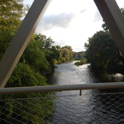 Vue de la passerelle